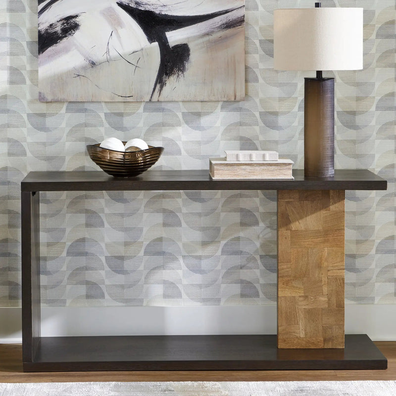 Camlett - Console Sofa Table - Brown by Unique Piece Furniture
