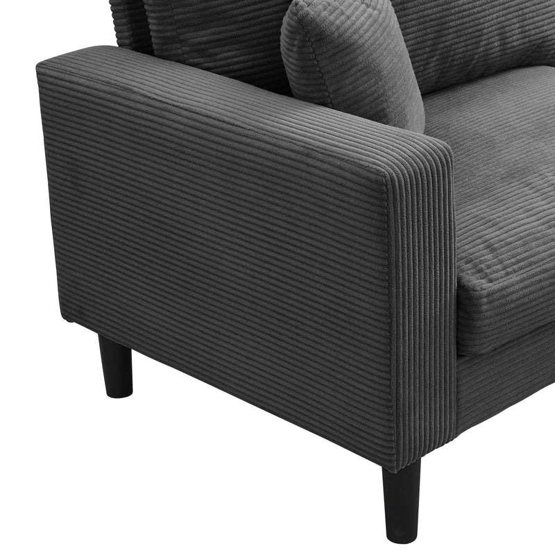 Modern Upholstered Resilience Three Seater Sofa by HouseOfZazla