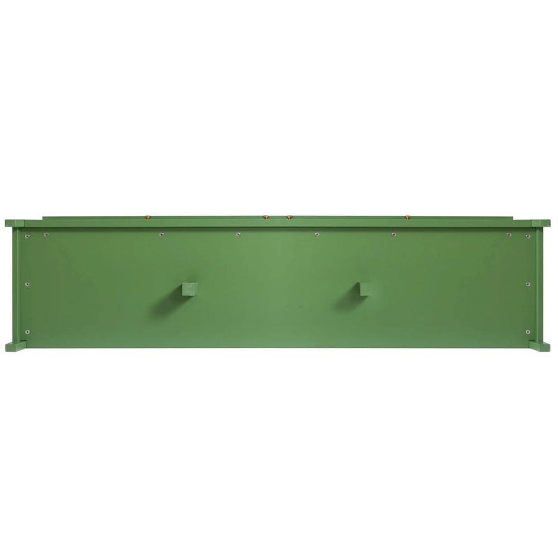 StylishTVcabinet Entertainment CenterTV Stand, TVconsoletable, Media Console, Solidwood Frame, Changhong Glass Door, Metal Handle by HouseOfZazla