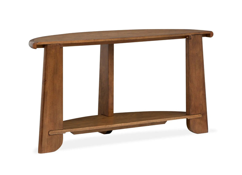 Tanner - Demilune Sofa Table - Tawny Brown by Unique Piece Furniture