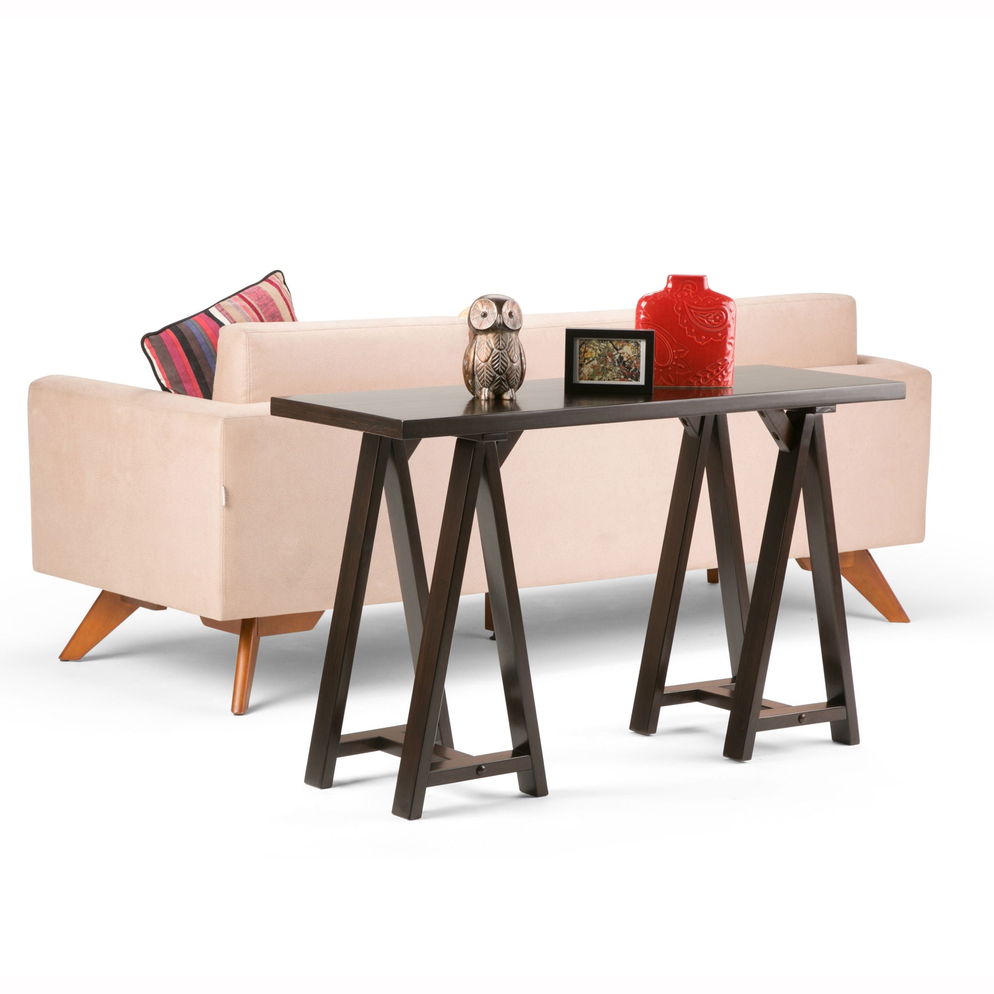 Sawhorse - Handcrafted Console Sofa Table by HouseOfZazla