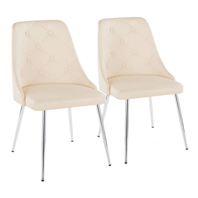 Giovanni - Contemporary Elegant Design Dining Chair (Set of 2) by Unique Piece Furniture