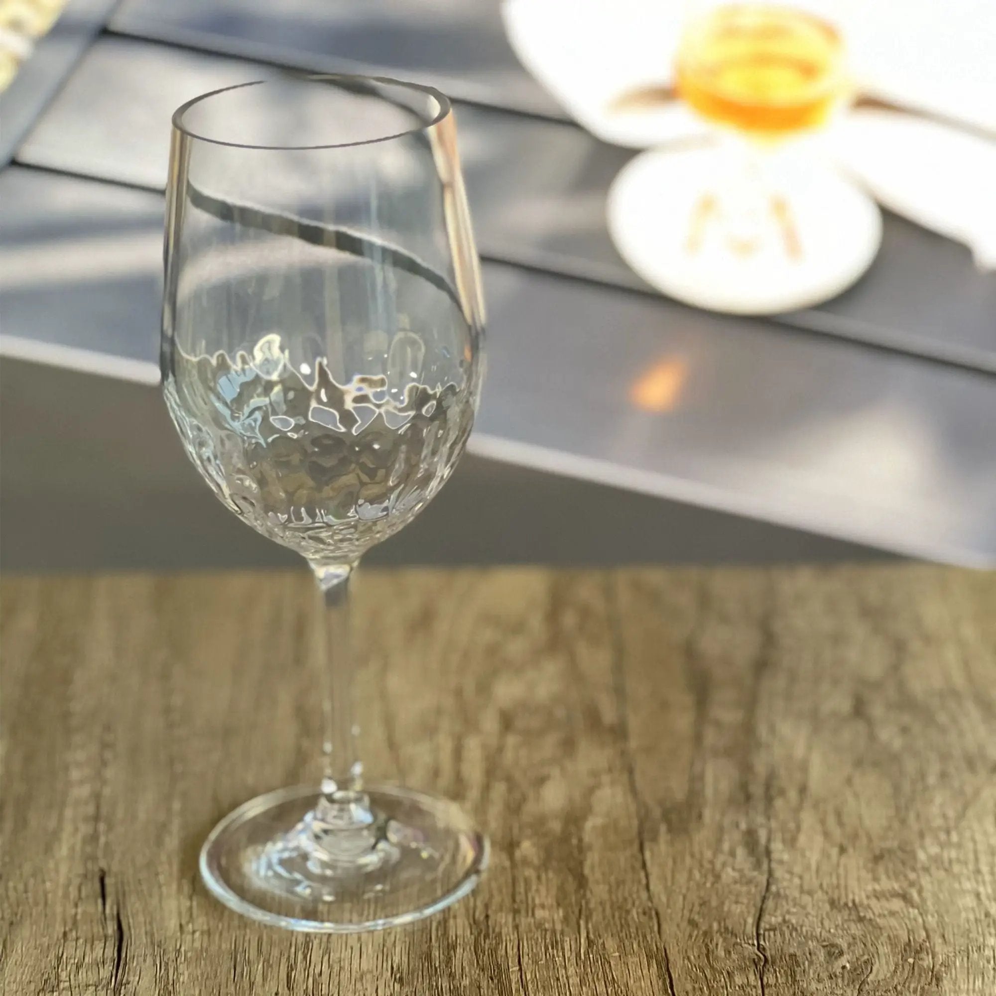 Tritan Hammer - Leadingware Unbreakable Design Plastic Wine Glasses (Set of 4), Bpa Free, 12Oz - Clear by HouseOfZazla