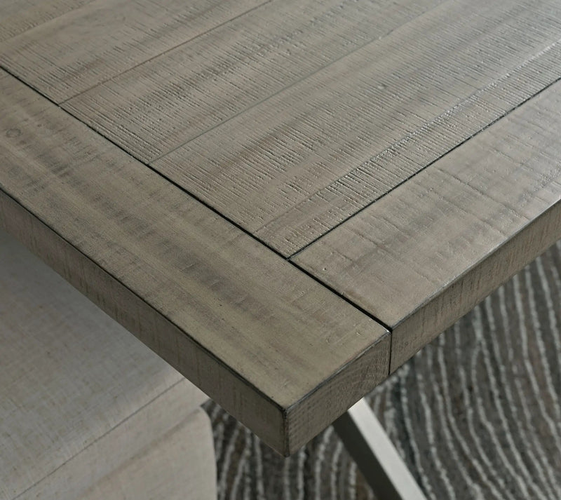 Krystanza - Rectangular Dining Room Table - Weathered Gray by Unique Piece Furniture
