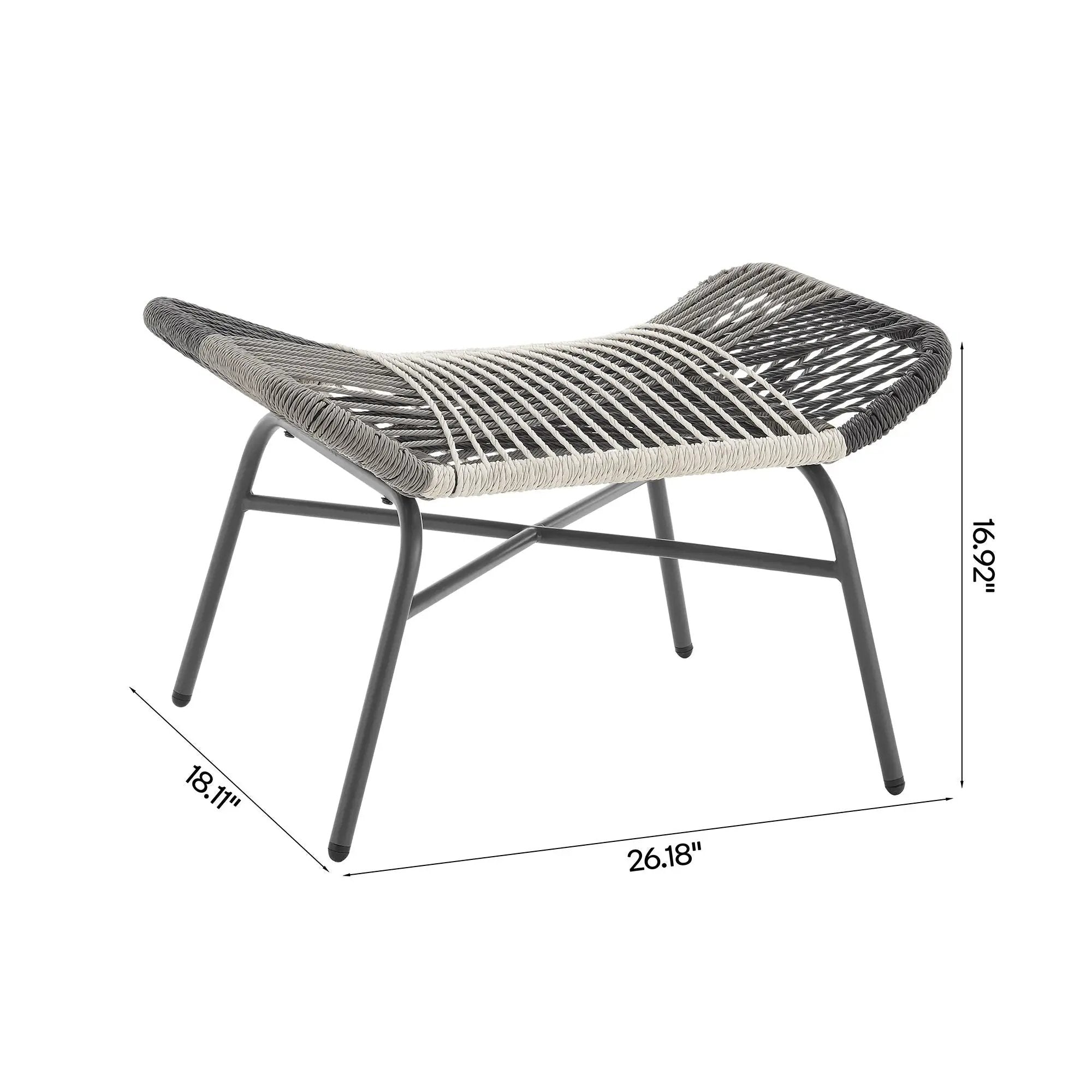 Ashland - 5 Piece Outdoor Conversation Set