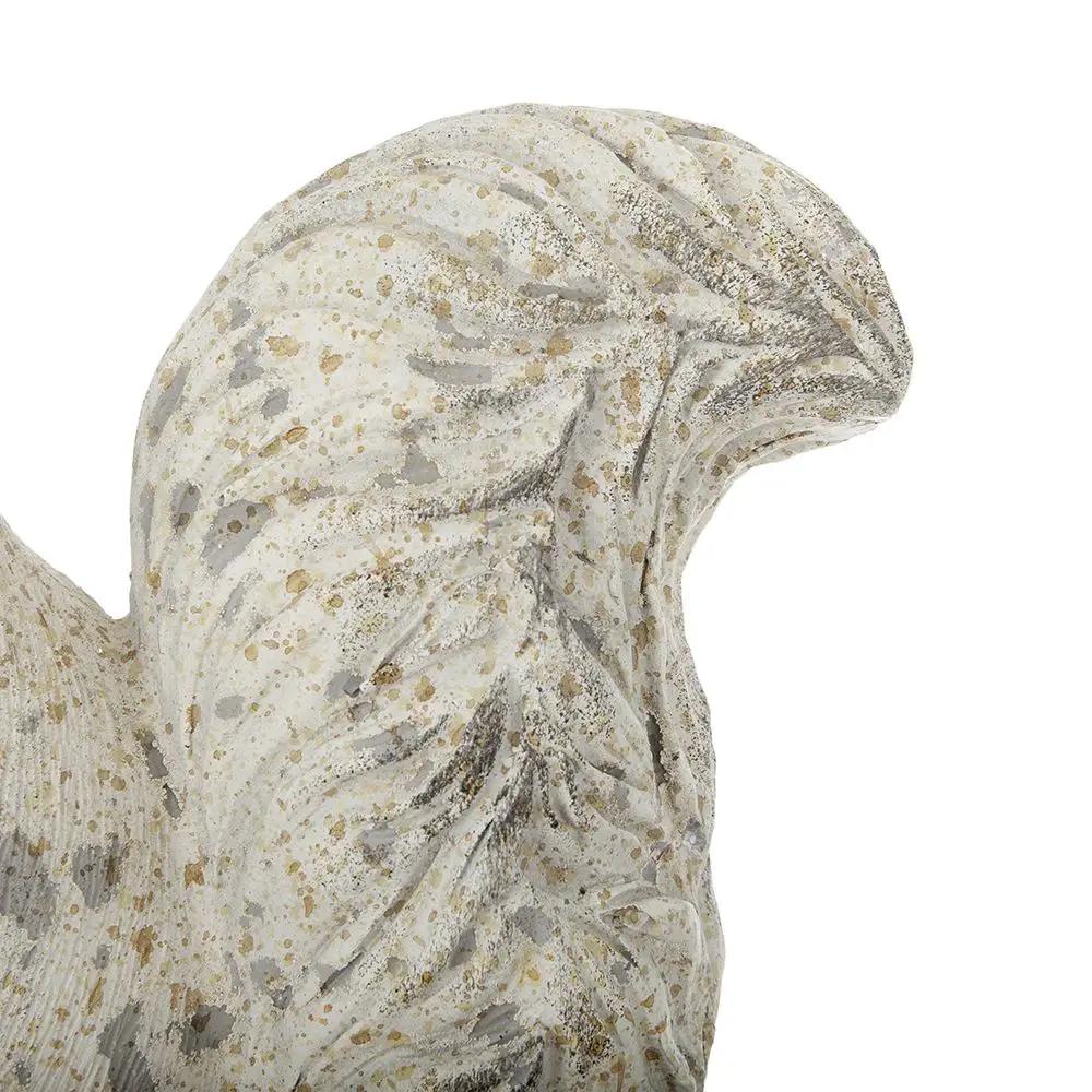 Resin Standing & Lying Down Squirrel Rustic, For Harvest Festival Fall Festival & Thanksgiving Table Decorations (Set of 2) - Antique Cream by HouseOfZazla