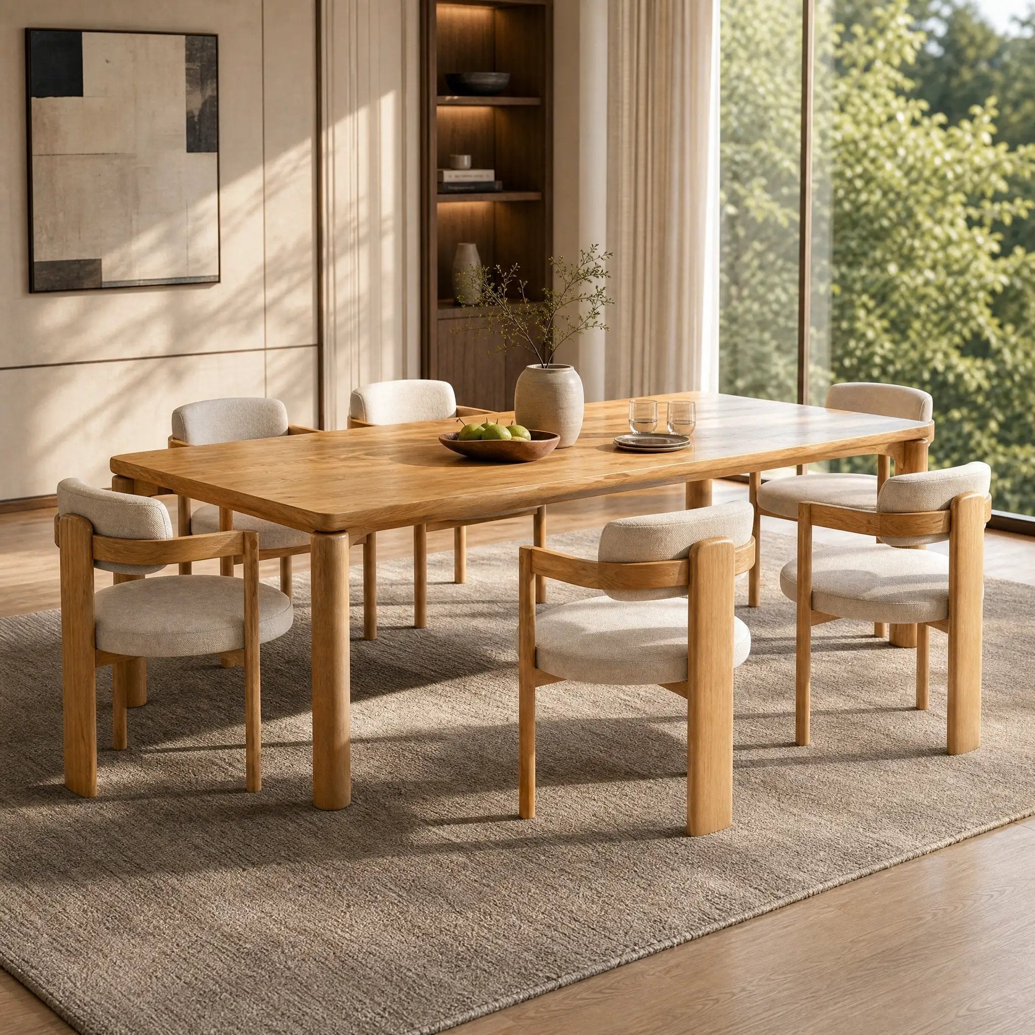 7-Piece Dining Table Set by HouseOfZazla