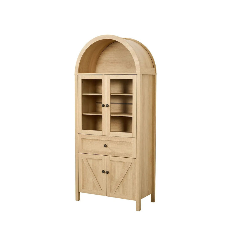 Retro Dome Cabinet With Large Storage Space by HouseOfZazla