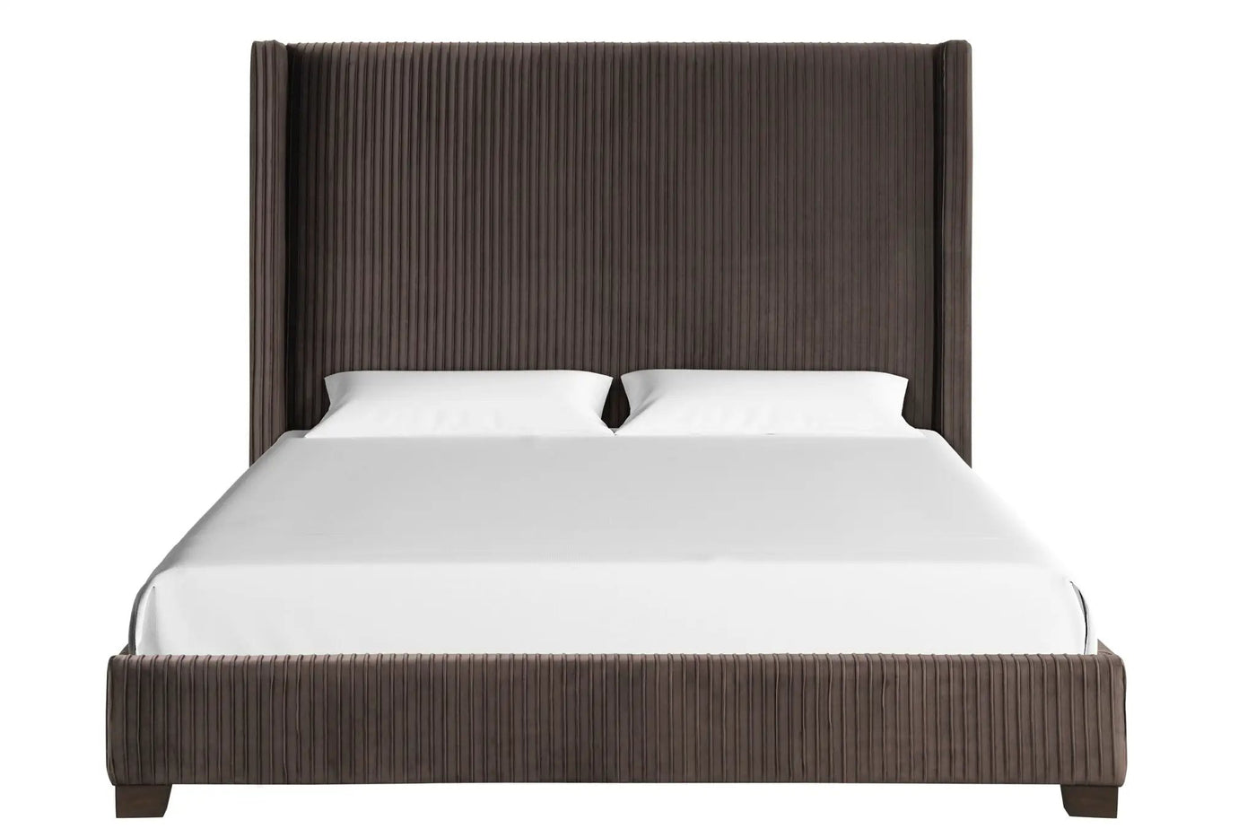 Upholstered Bed, Space-Saving Design by HouseOfZazla