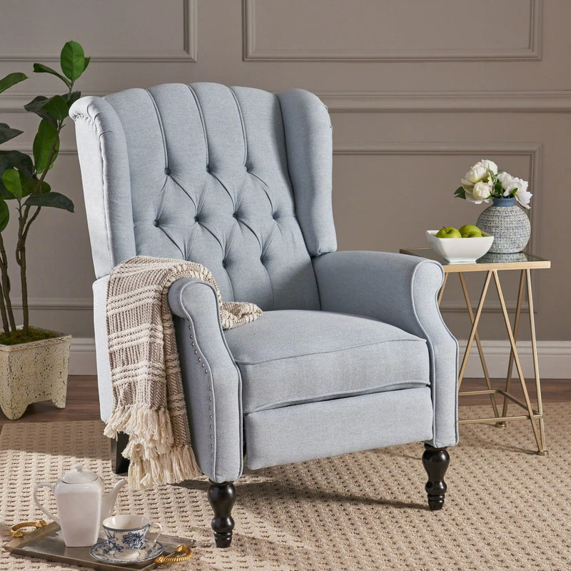 Tufted Arm Chair Recliner by Unique Piece Furniture