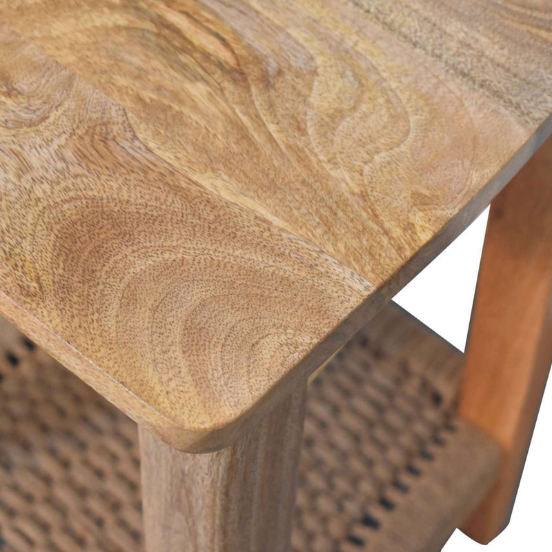 Rope 1 Drawer Table by HouseOfZazla