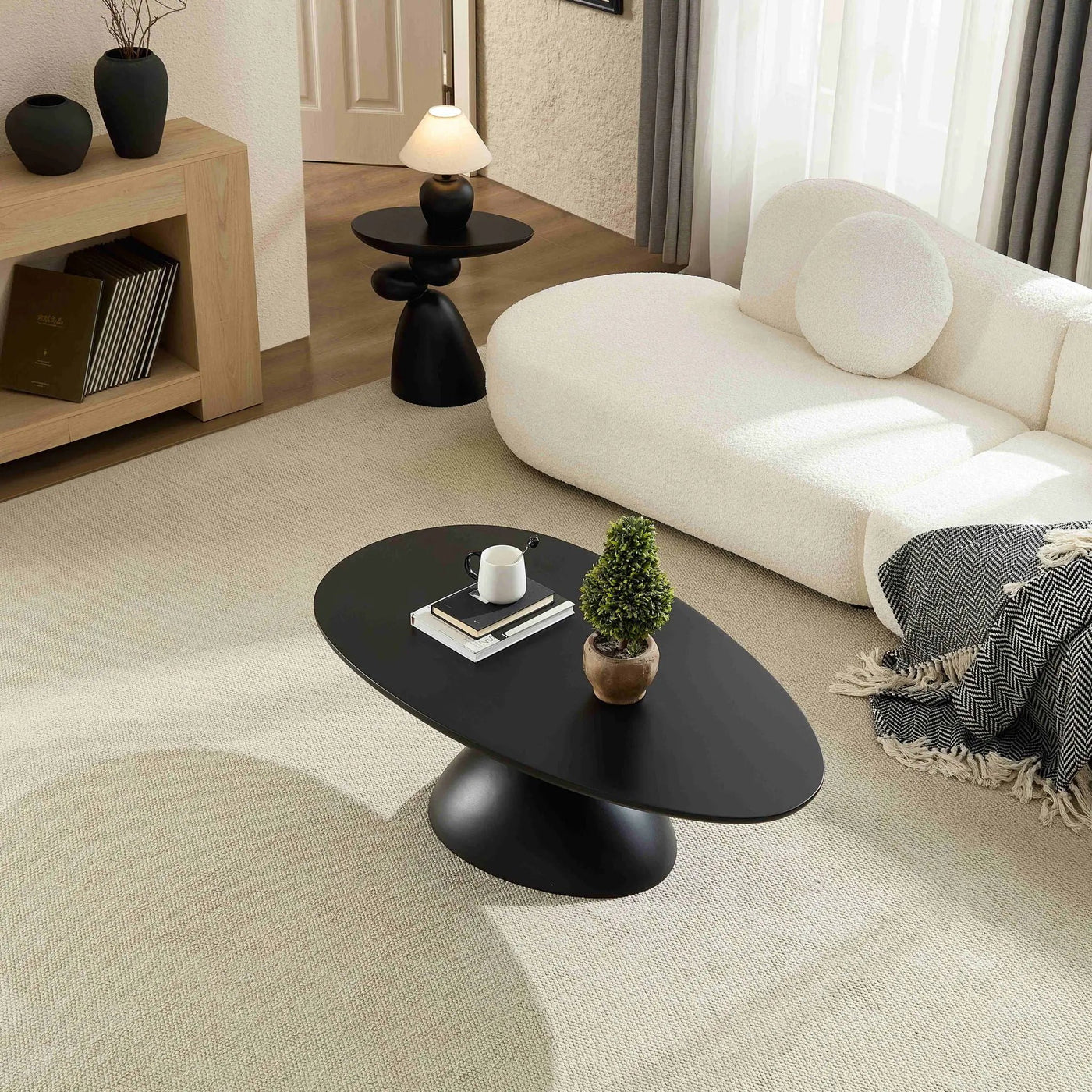 Lucky Stone Shaped Table by Unique Piece Furniture