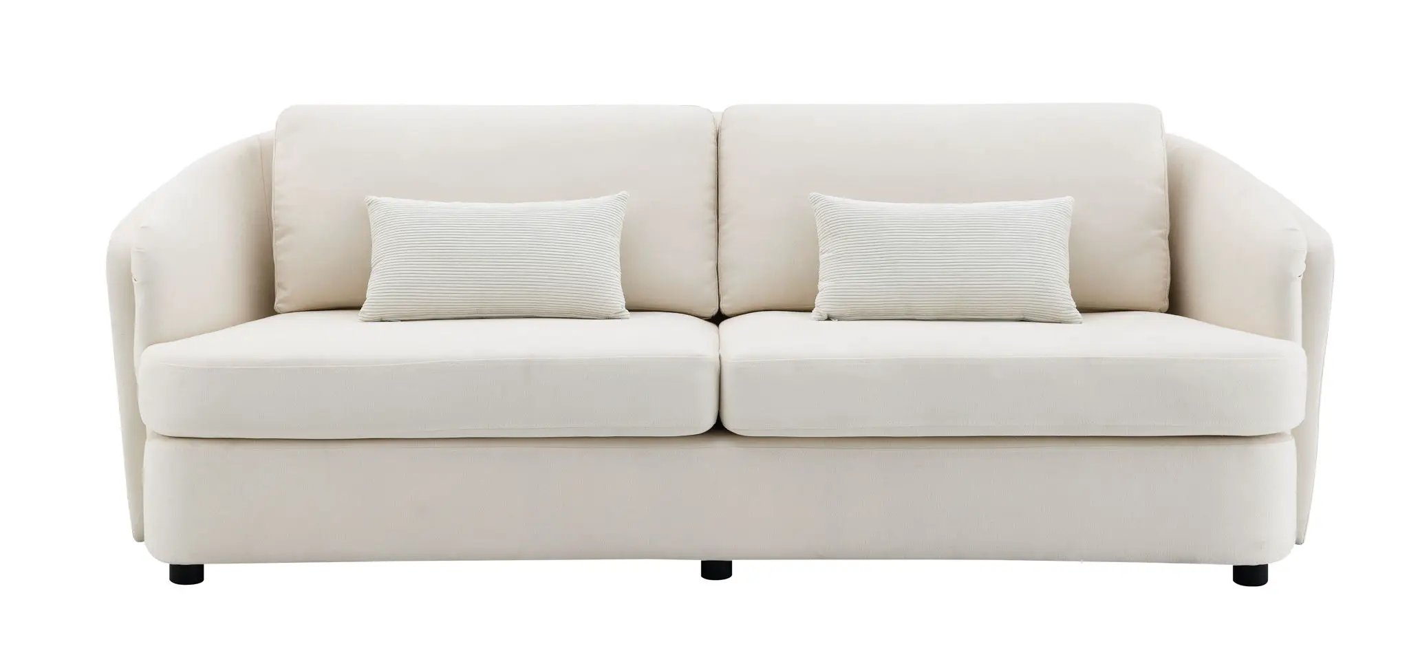 Mariko - 3 Piece Living Room Set Sofa Loveseat Chair - Beige by Unique Piece Furniture