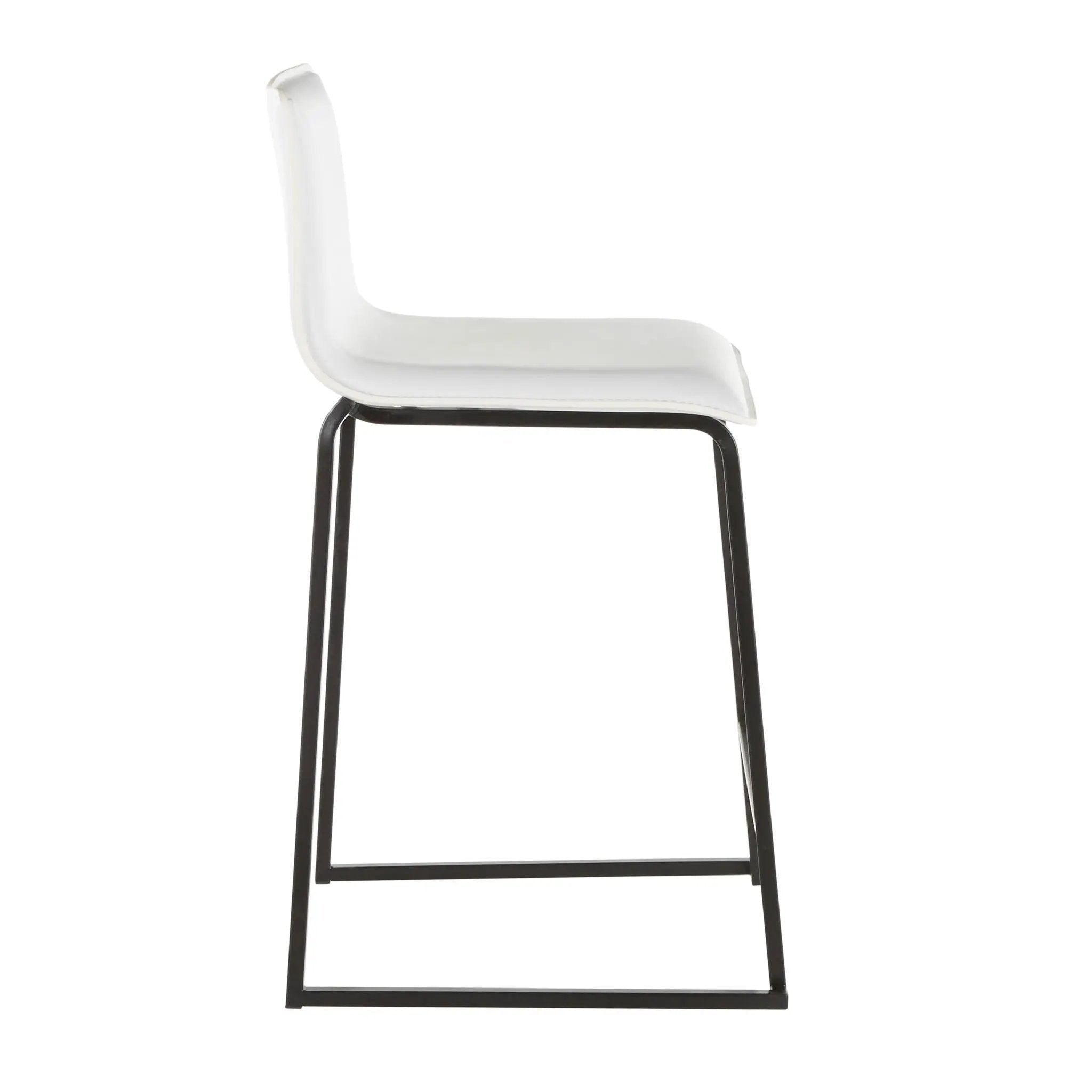 Mara - Upholstered Contemporary Counter Stool (Set of 2) by HouseOfZazla