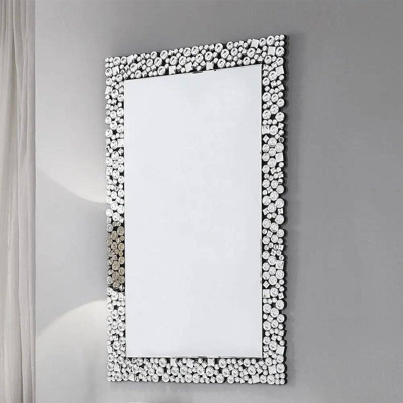 Kachina - Accent Mirror - Mirrored & Faux Gems by Unique Piece Furniture