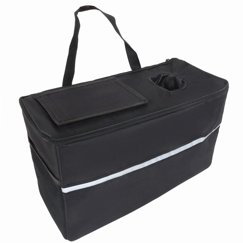 3-in-1 Convertible Folding Wagon Cart with Bench Seat & Storage by HouseOfZazla
