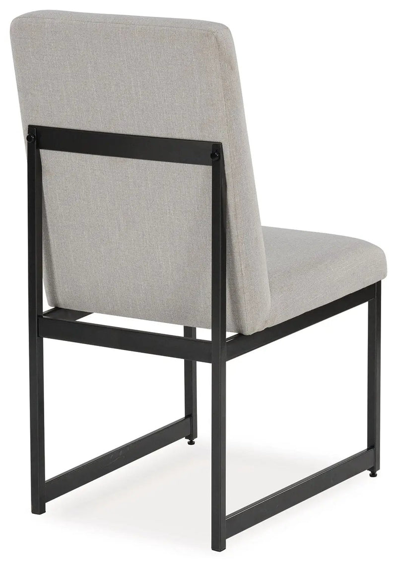 Tomtyn - Dining Upholstered Side Chair (Set of 2) - Light Brown by Unique Piece Furniture