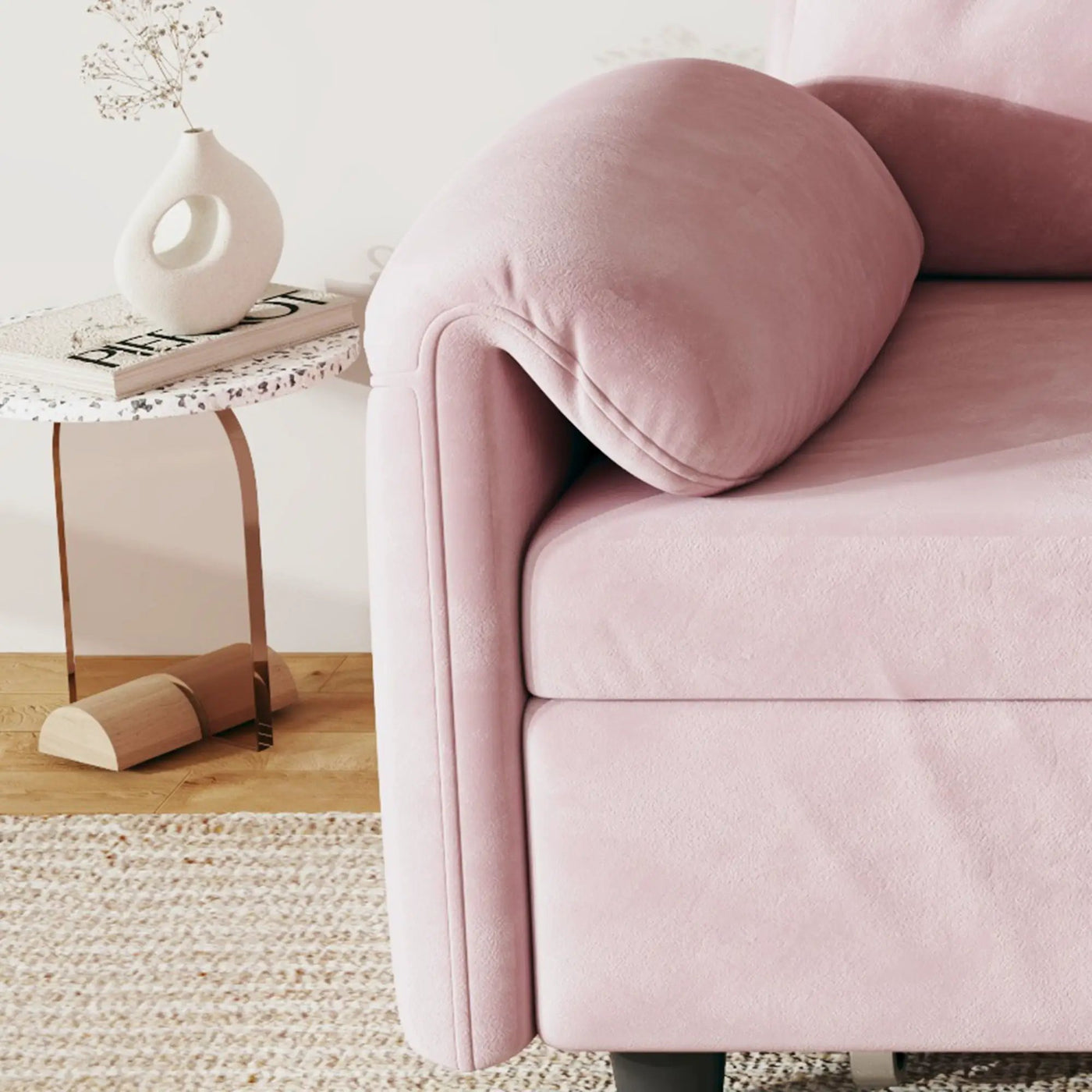 Sofa, Dual Purpose Lounge With Retractable Queen Size Bed by HouseOfZazla