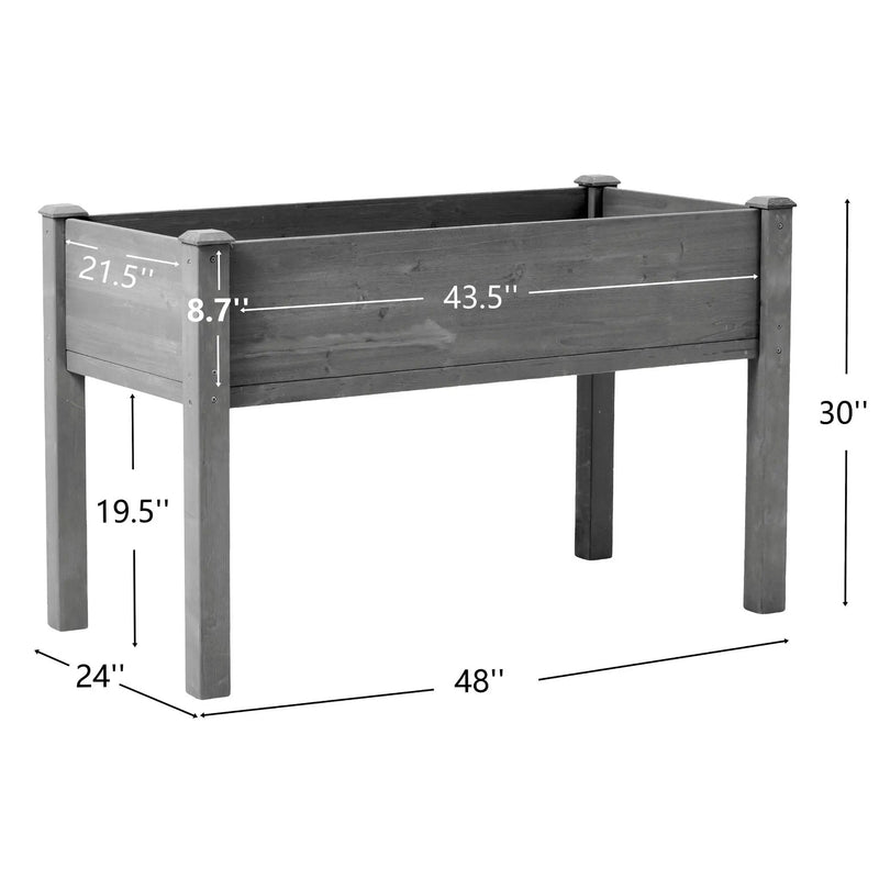 Elevated Raised Garden Bed For Outdoor by Unique Piece Furniture