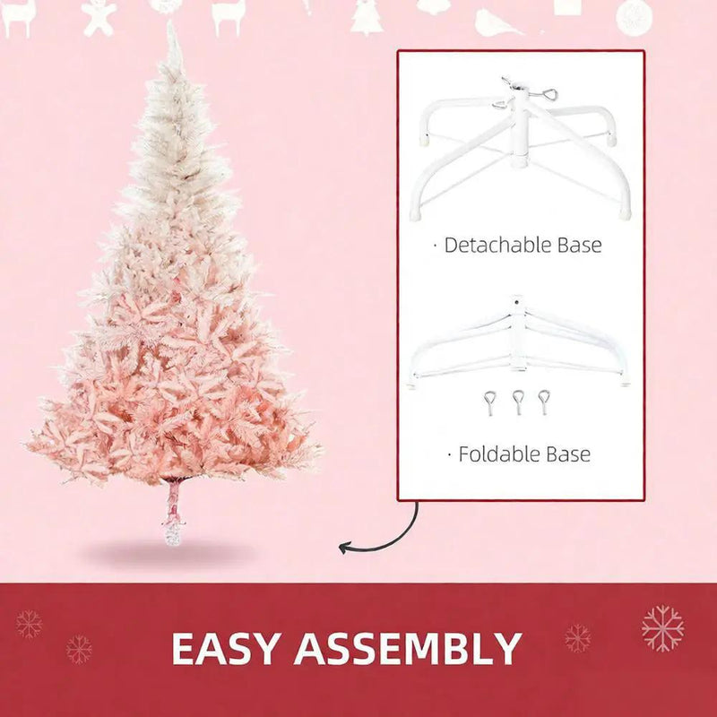 Christmas Tree - Spruce Artificial Christmas Tree with Realistic Branches by HouseOfZazla