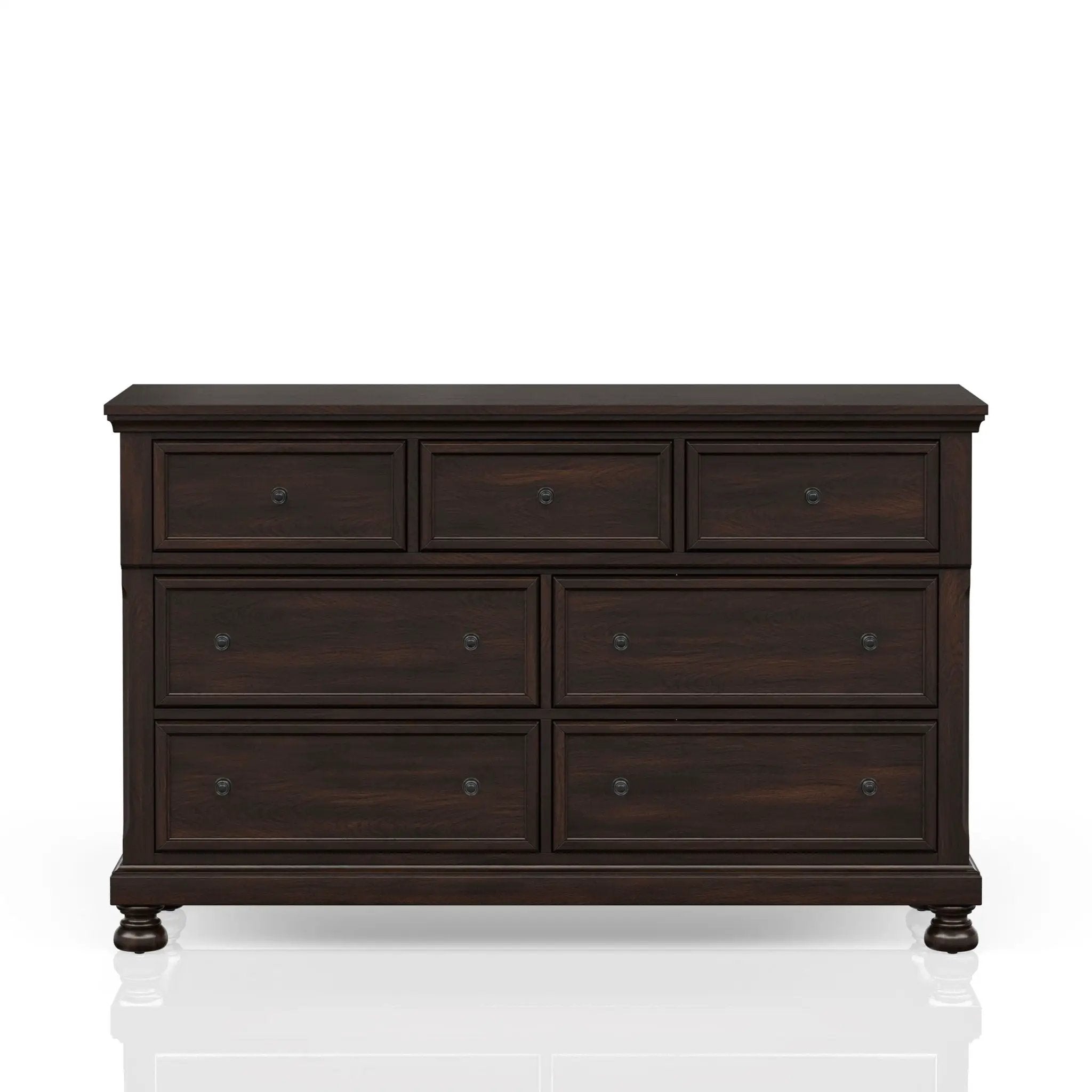 7 Seven Drawer Dresser - Cherry by Unique Piece Furniture