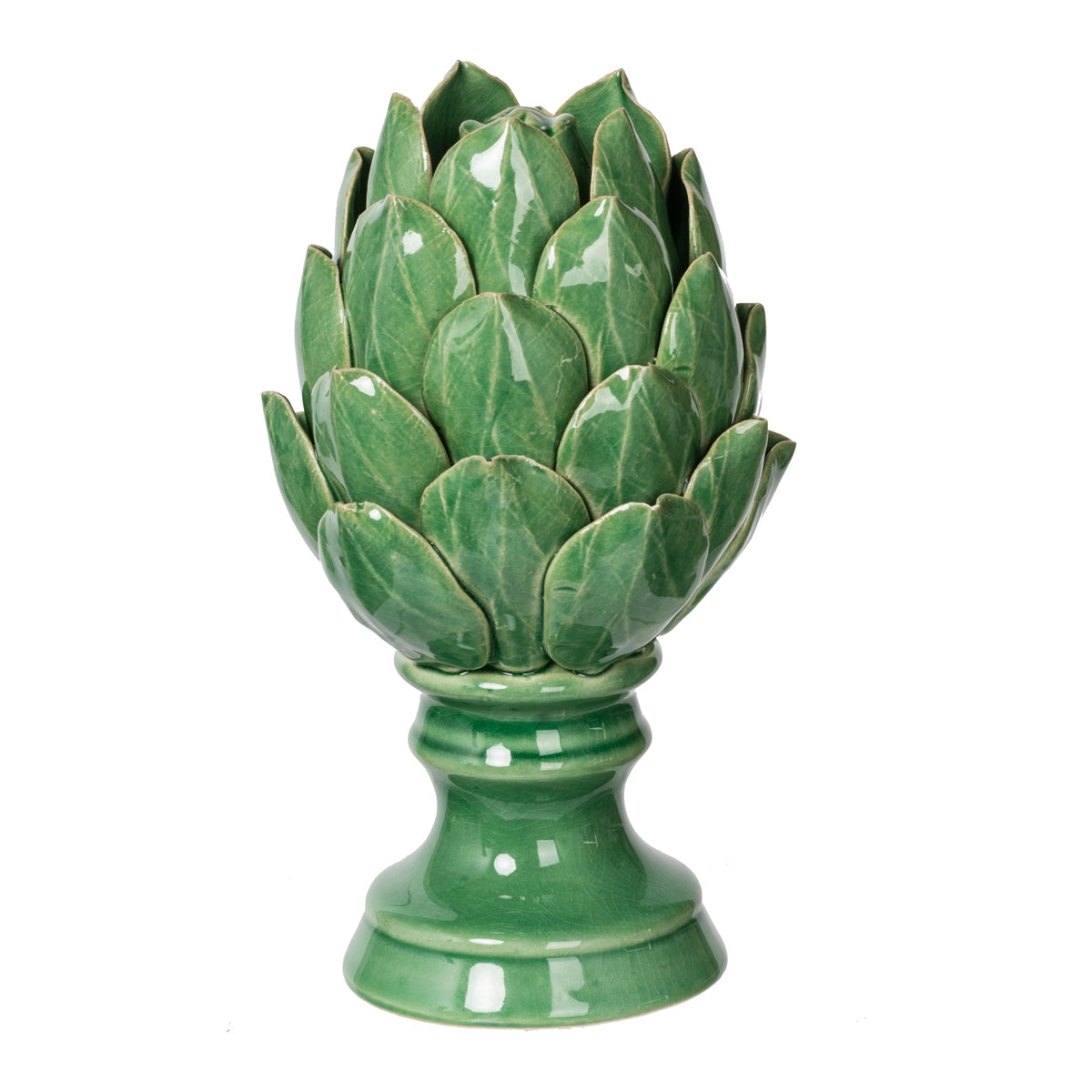Helsa Blooming Artichoke Accent - Small Green
