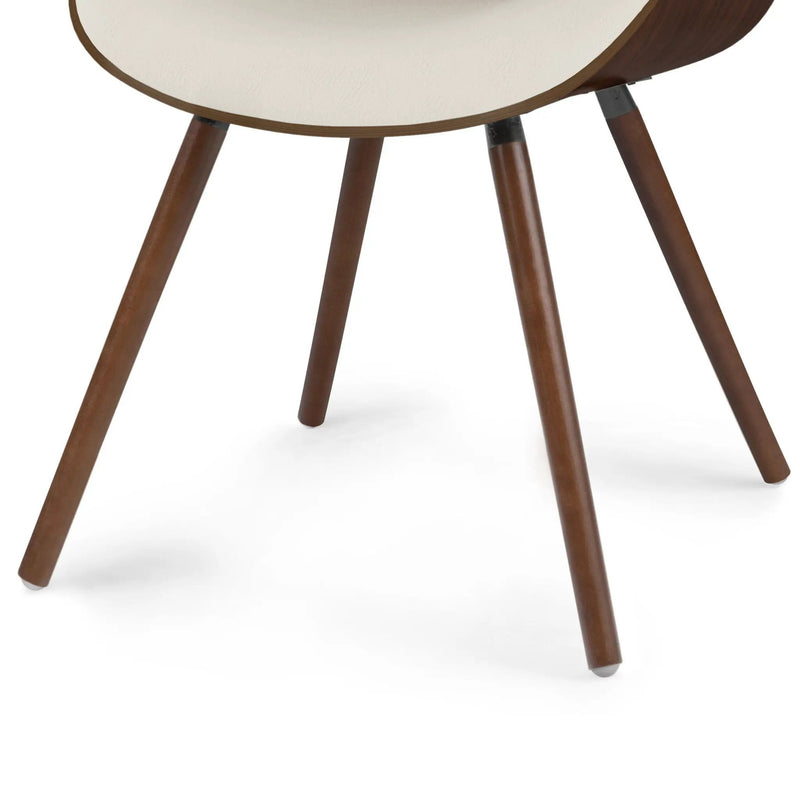 Malden - Bentwood Upholstered Dining Chair With Wood Back by Unique Piece Furniture