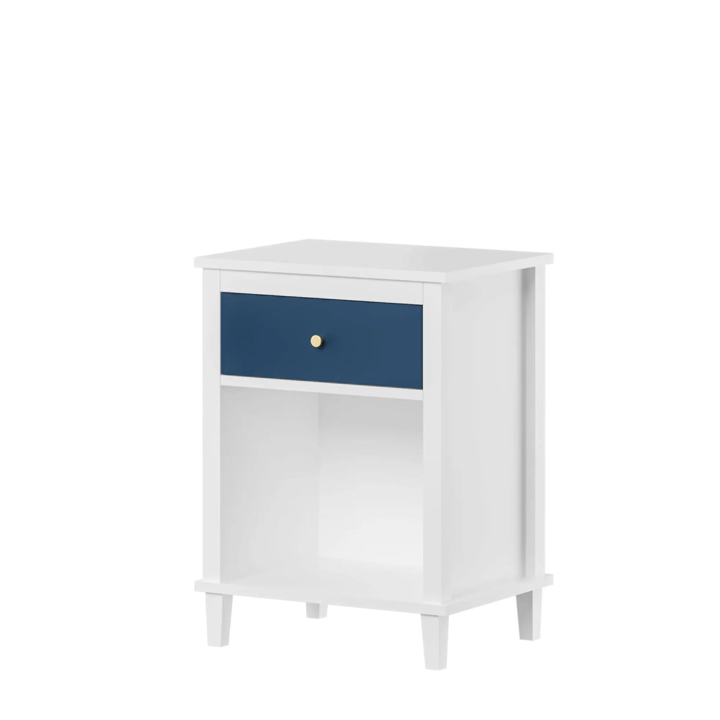 Nightstand With 1 Drawer 1 Shelf by HouseOfZazla