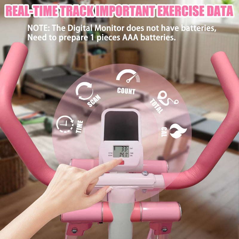 Air Walk Elliptical Machine - Foldable Cardio Cross Trainer by HouseOfZazla