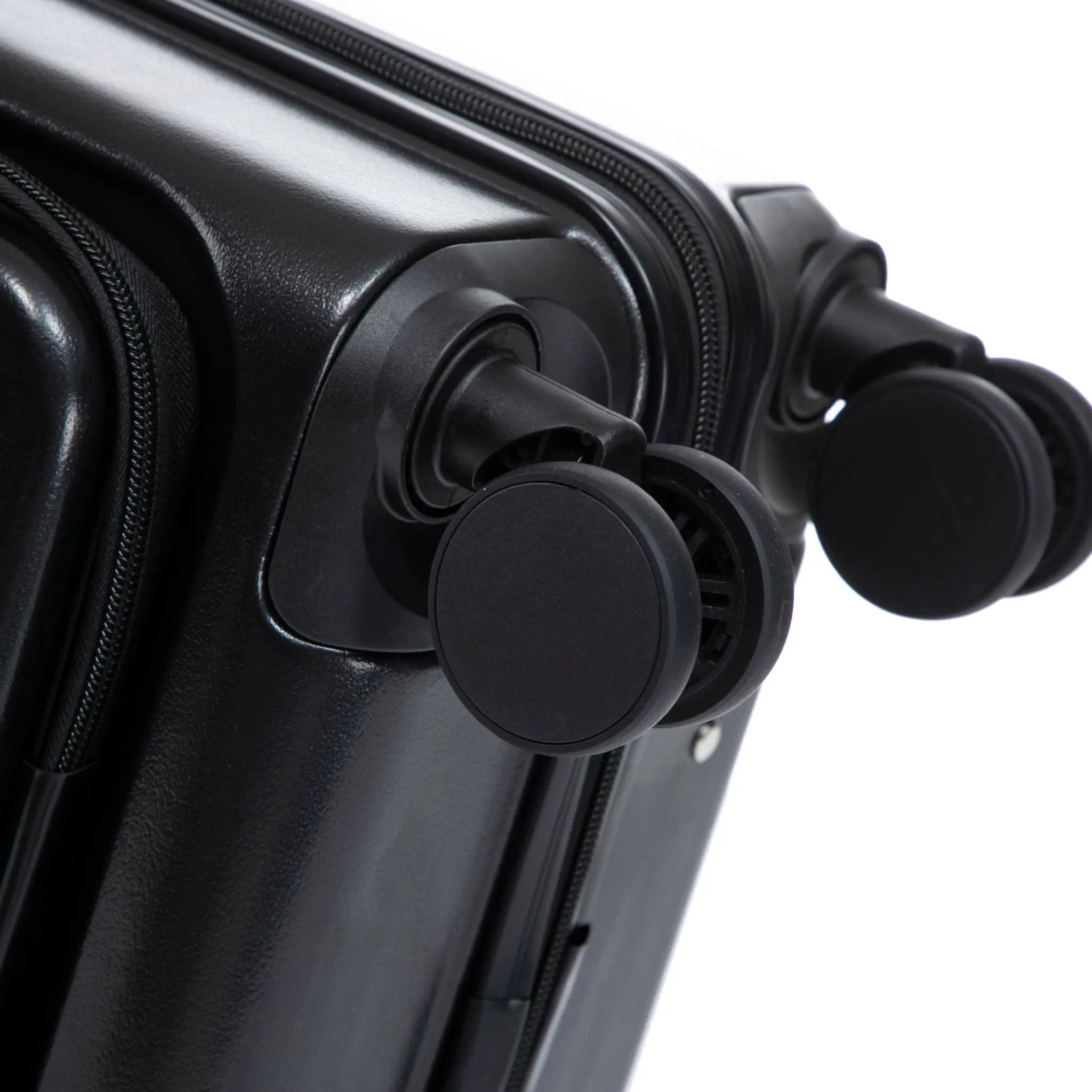 14' & 20' ABS Spinner Wheel Luggage Set with Cosmetic Case by HouseOfZazla