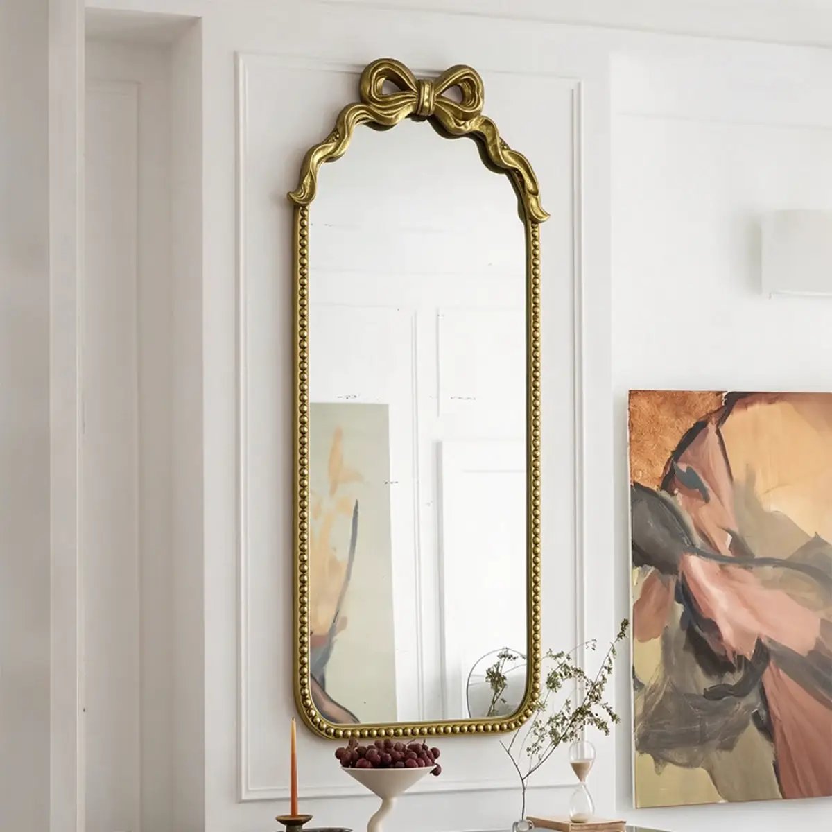 Gold Ornate Full Length Mirror by HouseOfZazla
