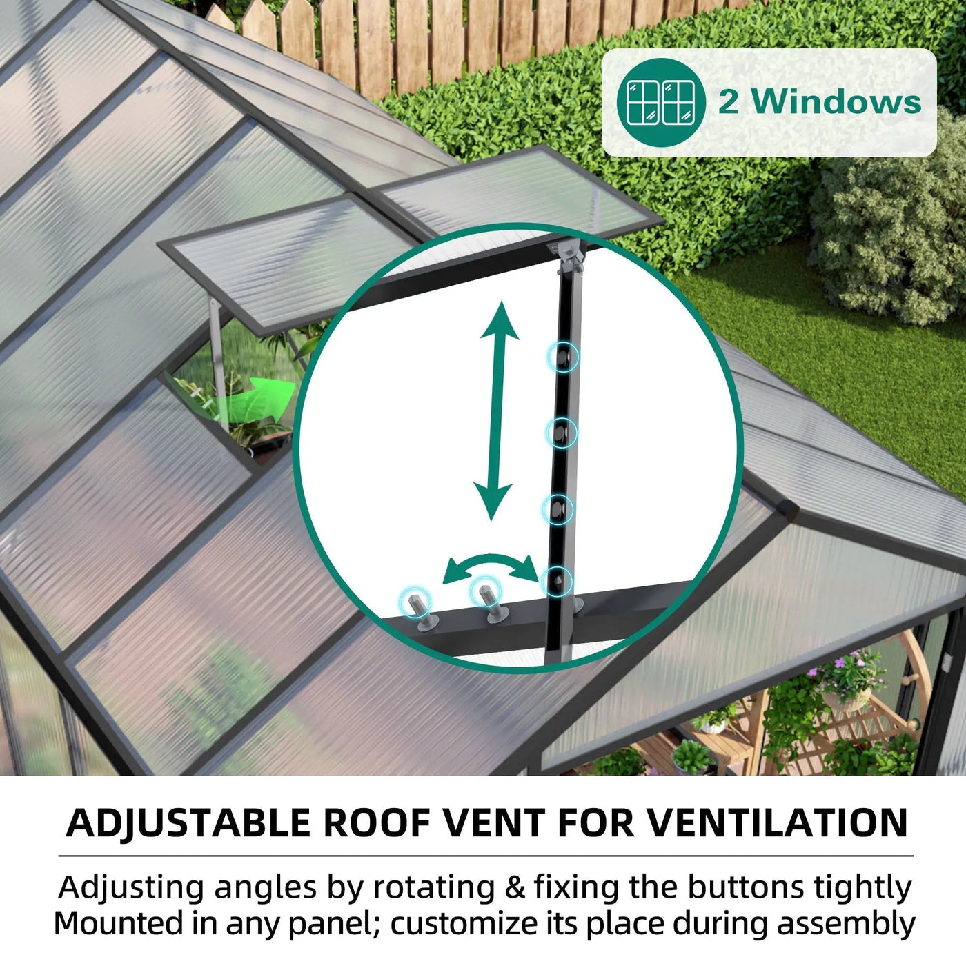 Gain Height Windproof All Season Outdoor Garden Shelter by HouseOfZazla