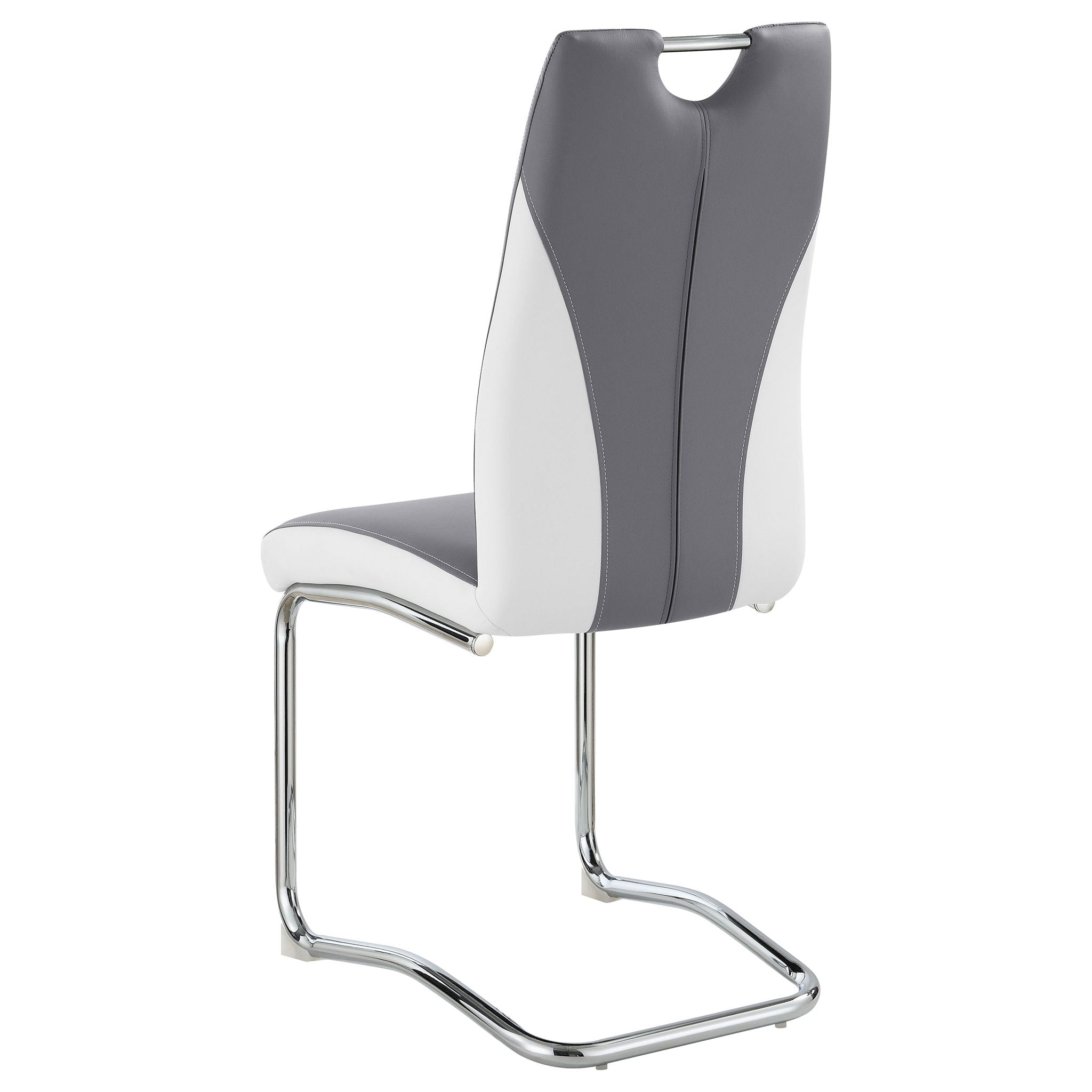 Jernigan - Upholstered Dining Side Chair (Set of 4) - Gray by HouseOfZazla