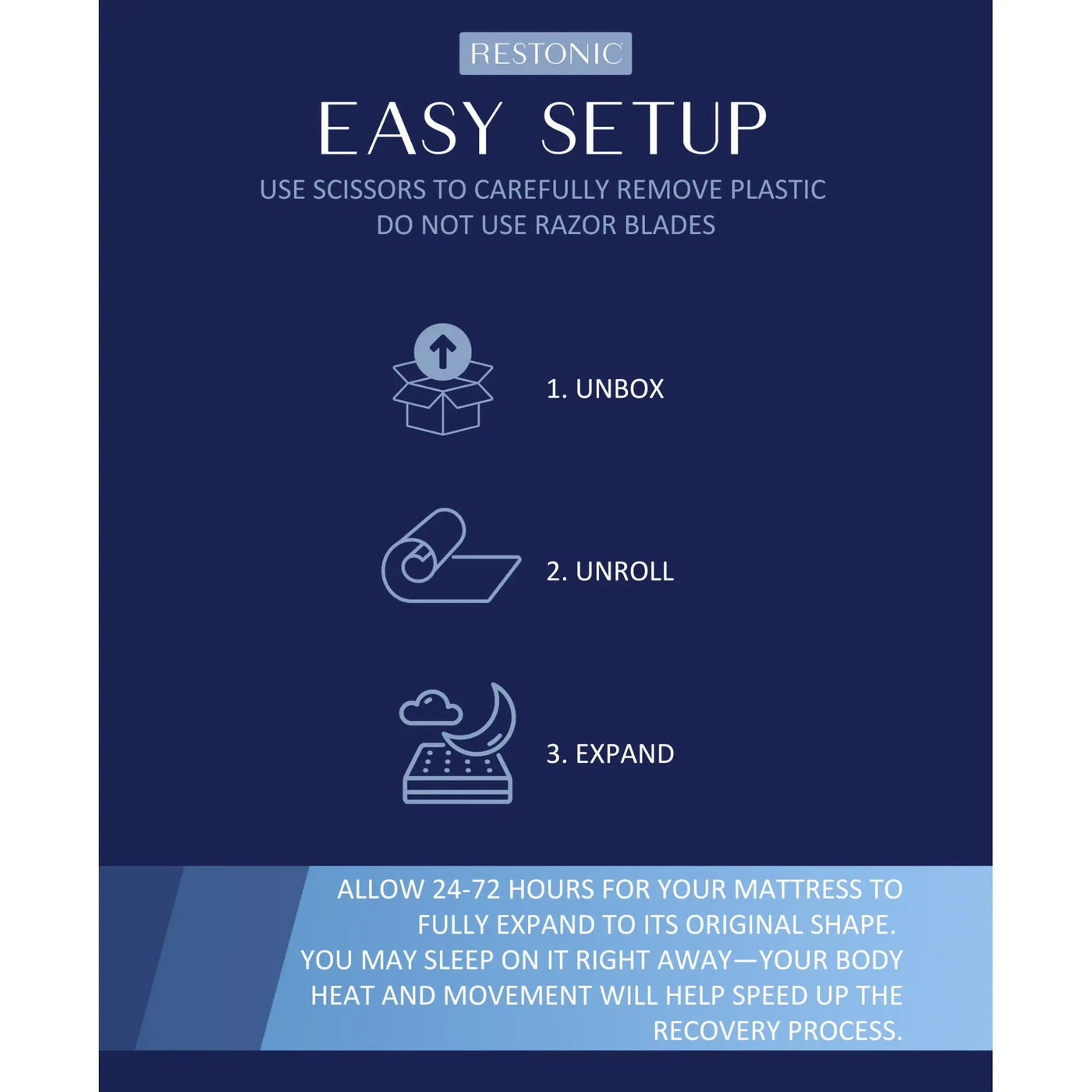Tempagel - 13" Plush Mattress With Cooling Technology by HouseOfZazla