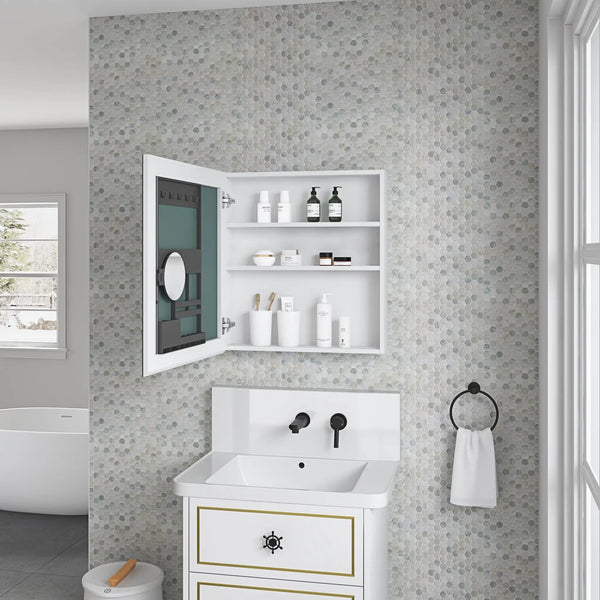 24'' W x 26'' H Frameless Mirror Medicine Cabinet