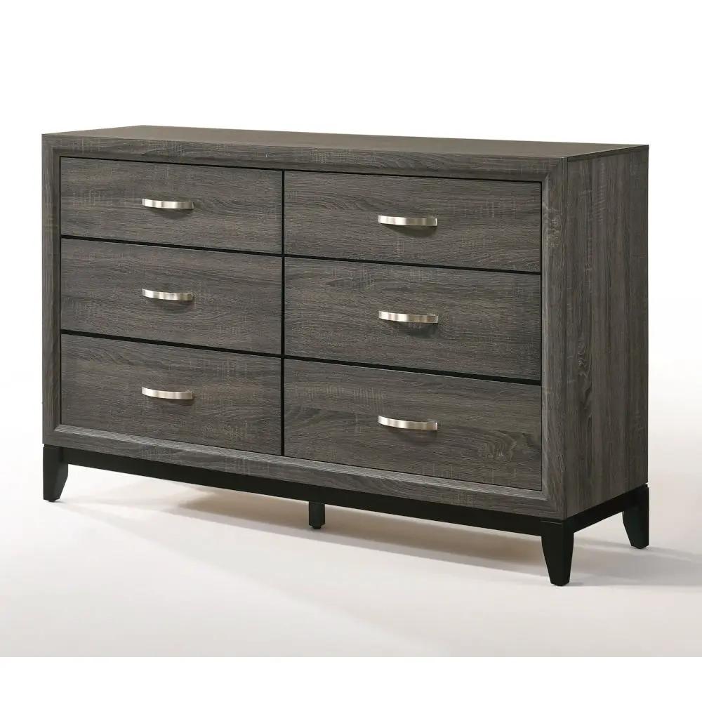 Valdemar - Weathered Dresser - Gray by HouseOfZazla
