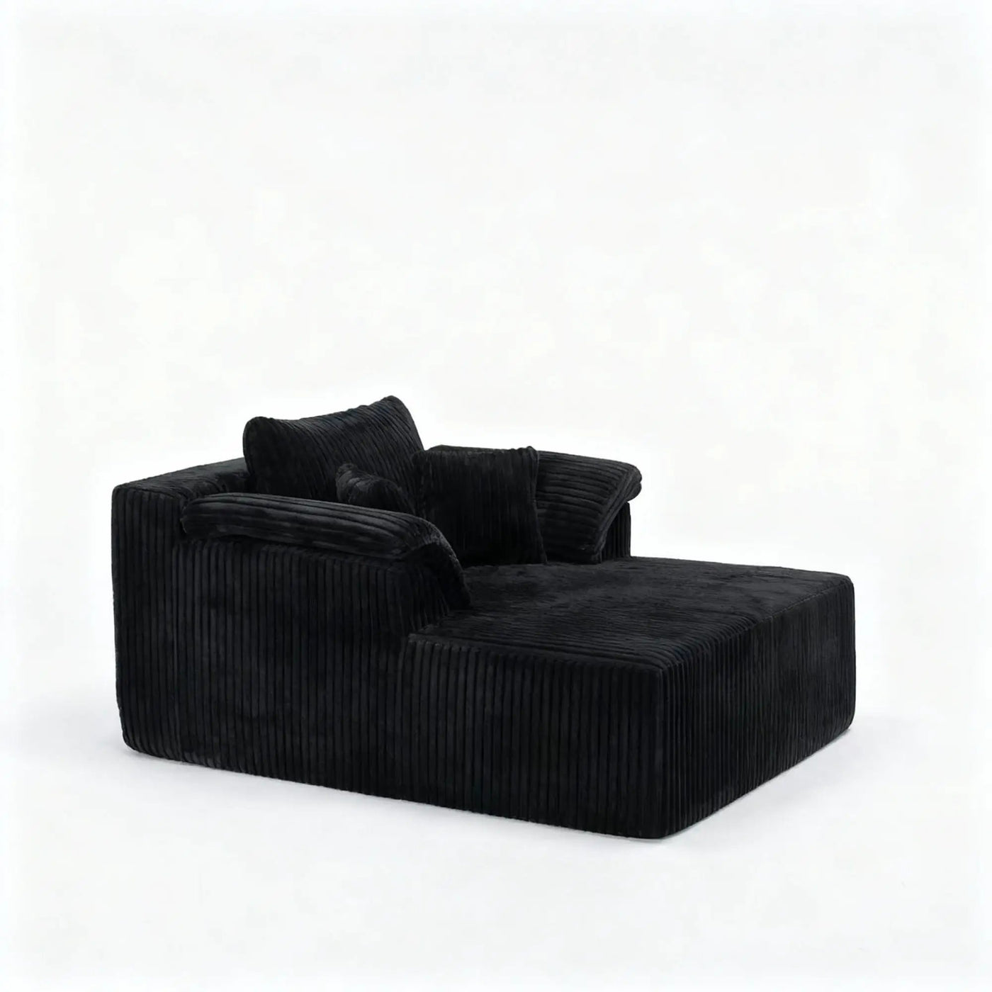 Chaise Lounge Chair, Deep Seat Sleeper Couch For Living Room by HouseOfZazla