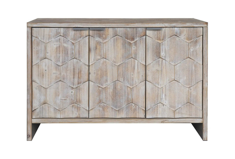 Accent Cabinet Farmhouse Style 4 Door Wooden Cabinet Sideboard Buffet Server Cabinet Storage Cabinet, For Living Room, Entryway, Hallway, Office, Kitchen And Dining Room by Unique Piece Furniture