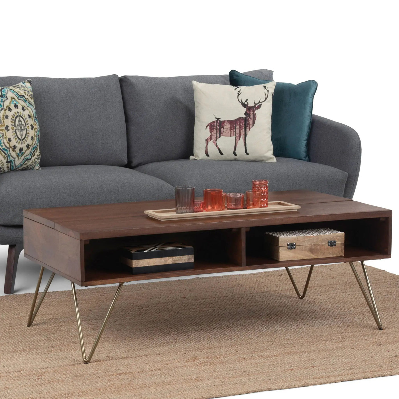 Hunter - Handcrafted Lift Top Coffee Table by HouseOfZazla