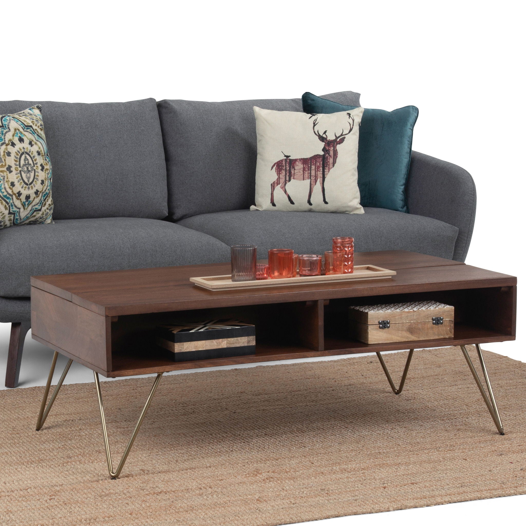 Hunter - Handcrafted Lift Top Coffee Table by HouseOfZazla