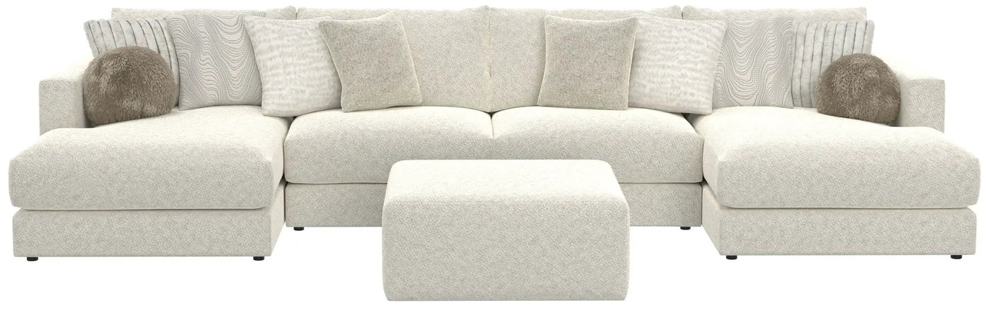 Ritzy - Modular Sofa And Included Cocktail Ottoman by Unique Piece Furniture