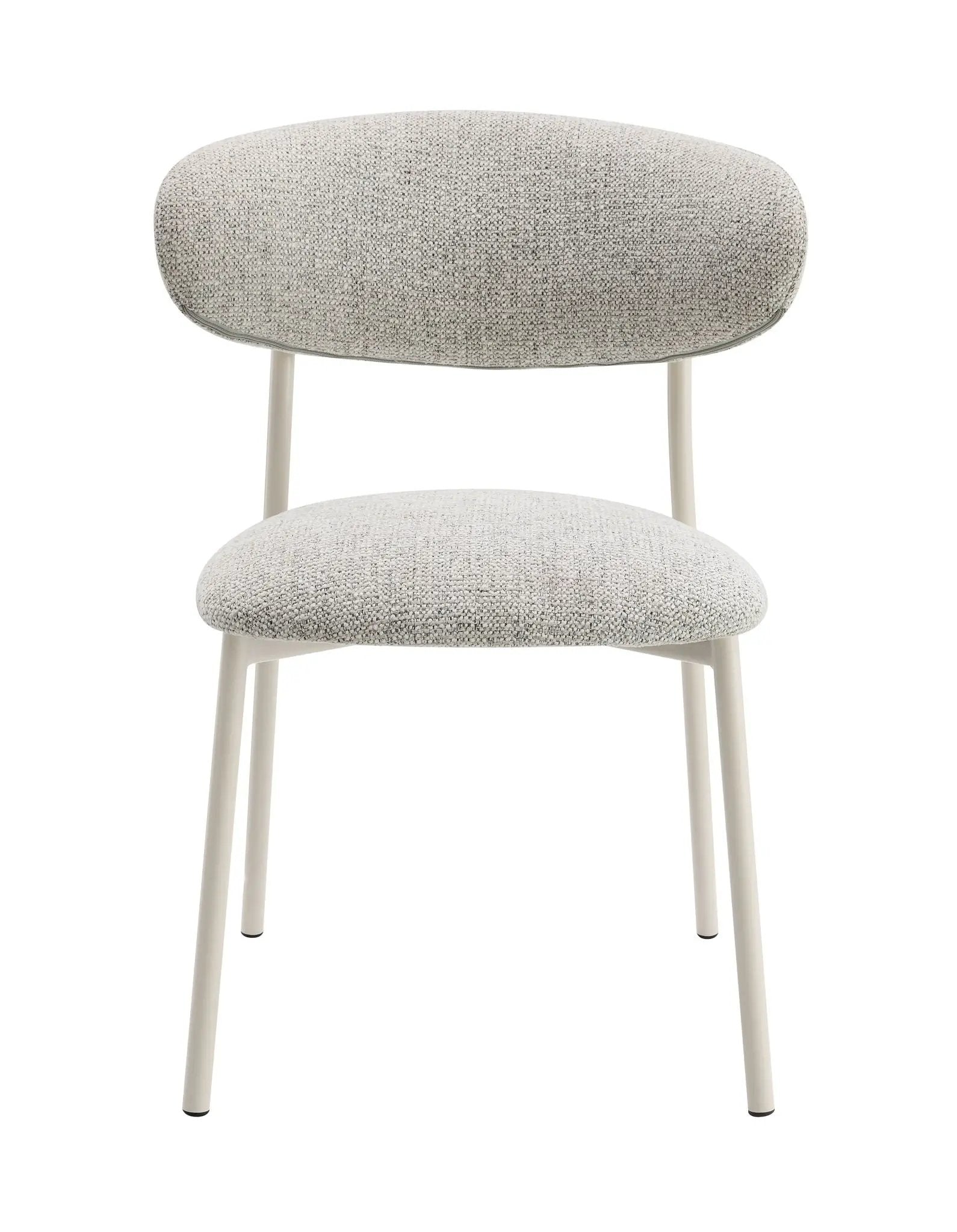 Kalam - Fabric Side Chair (Set of 2) - Light Gray by HouseOfZazla
