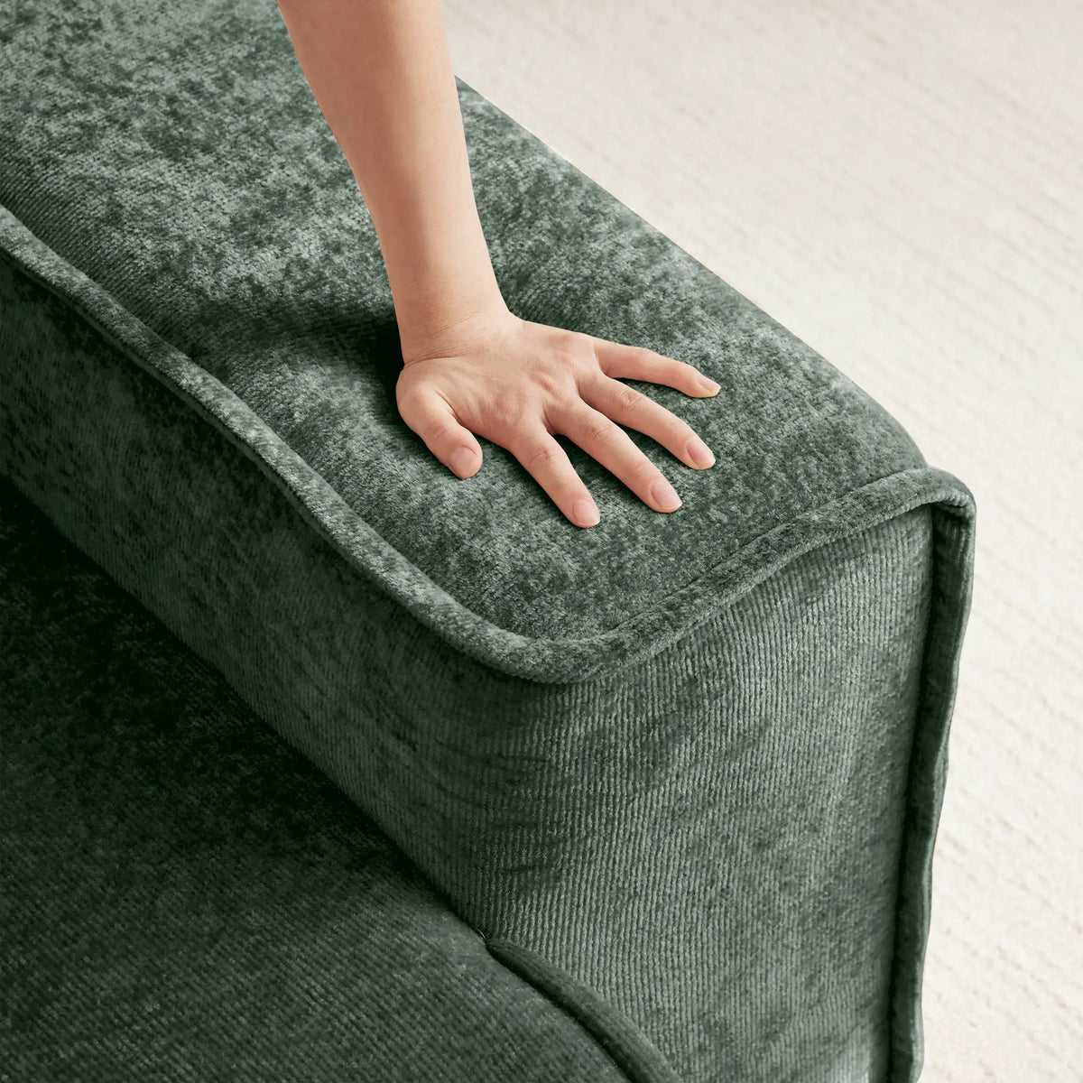 Streamlined Design Modular 2 Seat L Shape Sectional Sofa by HouseOfZazla