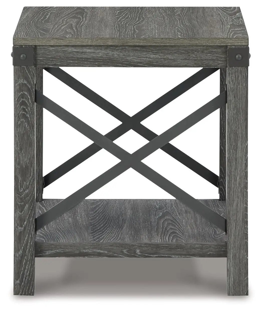 Freedan - Square End Table - Grayish Brown by Unique Piece Furniture