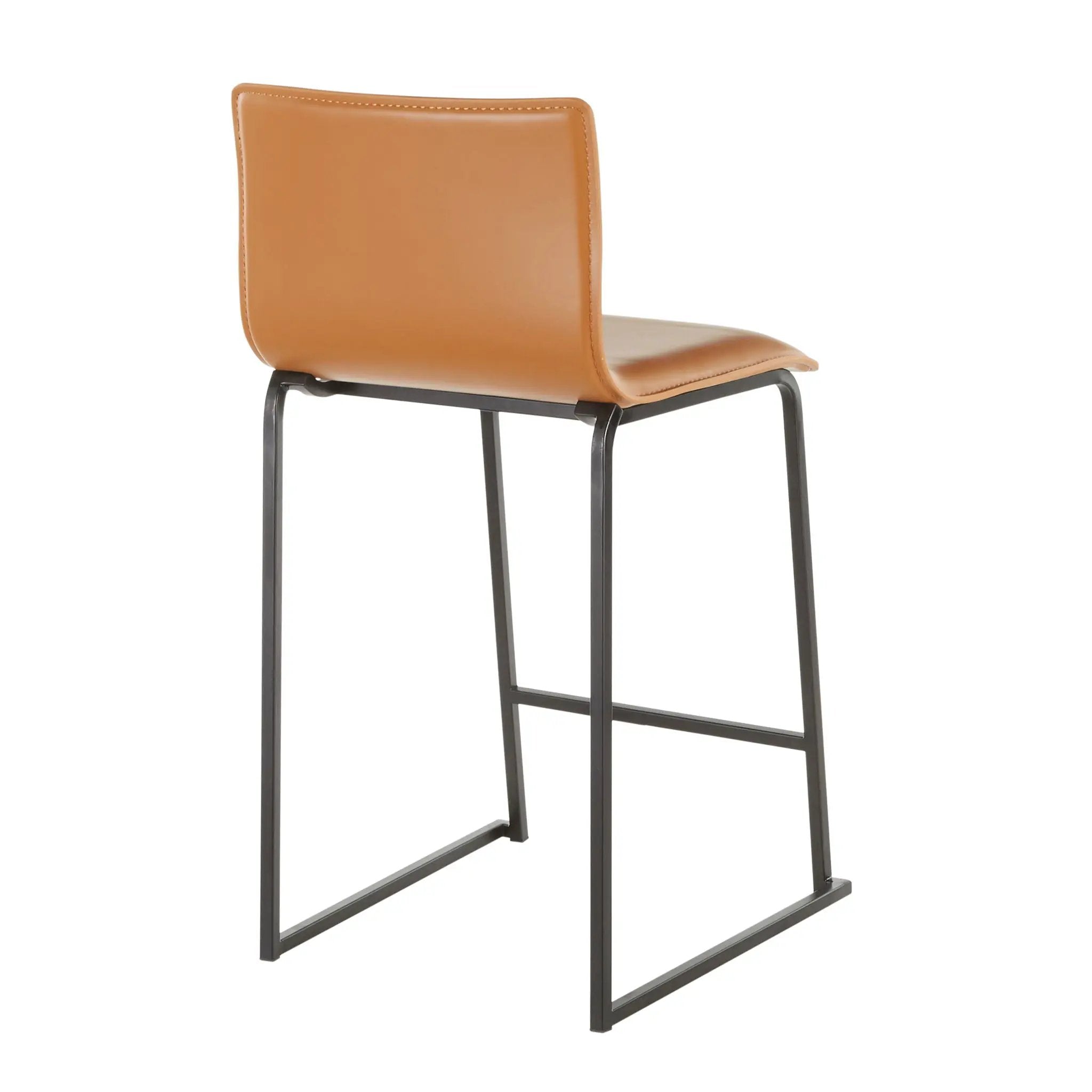 Mara - Upholstered Contemporary Counter Stool (Set of 2) by HouseOfZazla