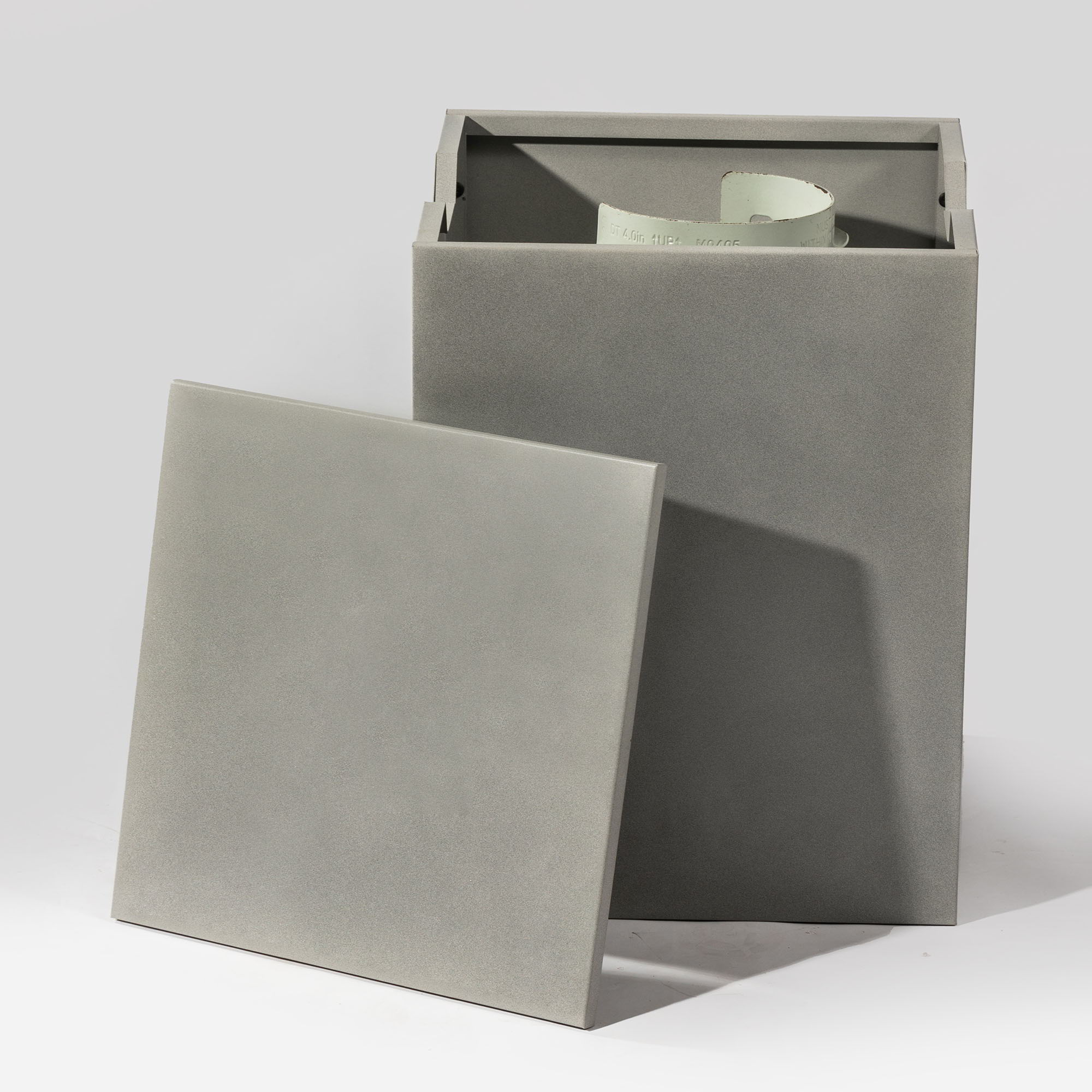 Square Propane Tank Cover Holder, Multi Functional Utility - Gray by HouseOfZazla