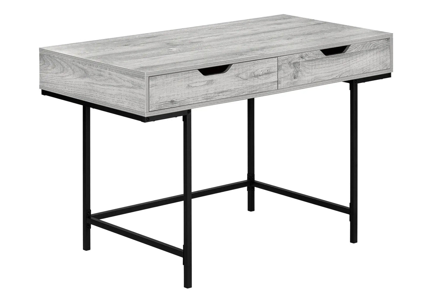 Computer Desk For Home Office, Laptop, Storage Drawers, Contemporary & Modern by HouseOfZazla