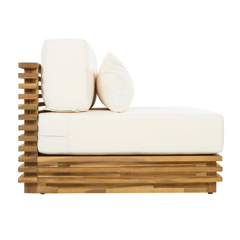 Oversized Outdoor 2-Piece Chat Set with Club Chair and Side Table by HouseOfZazla