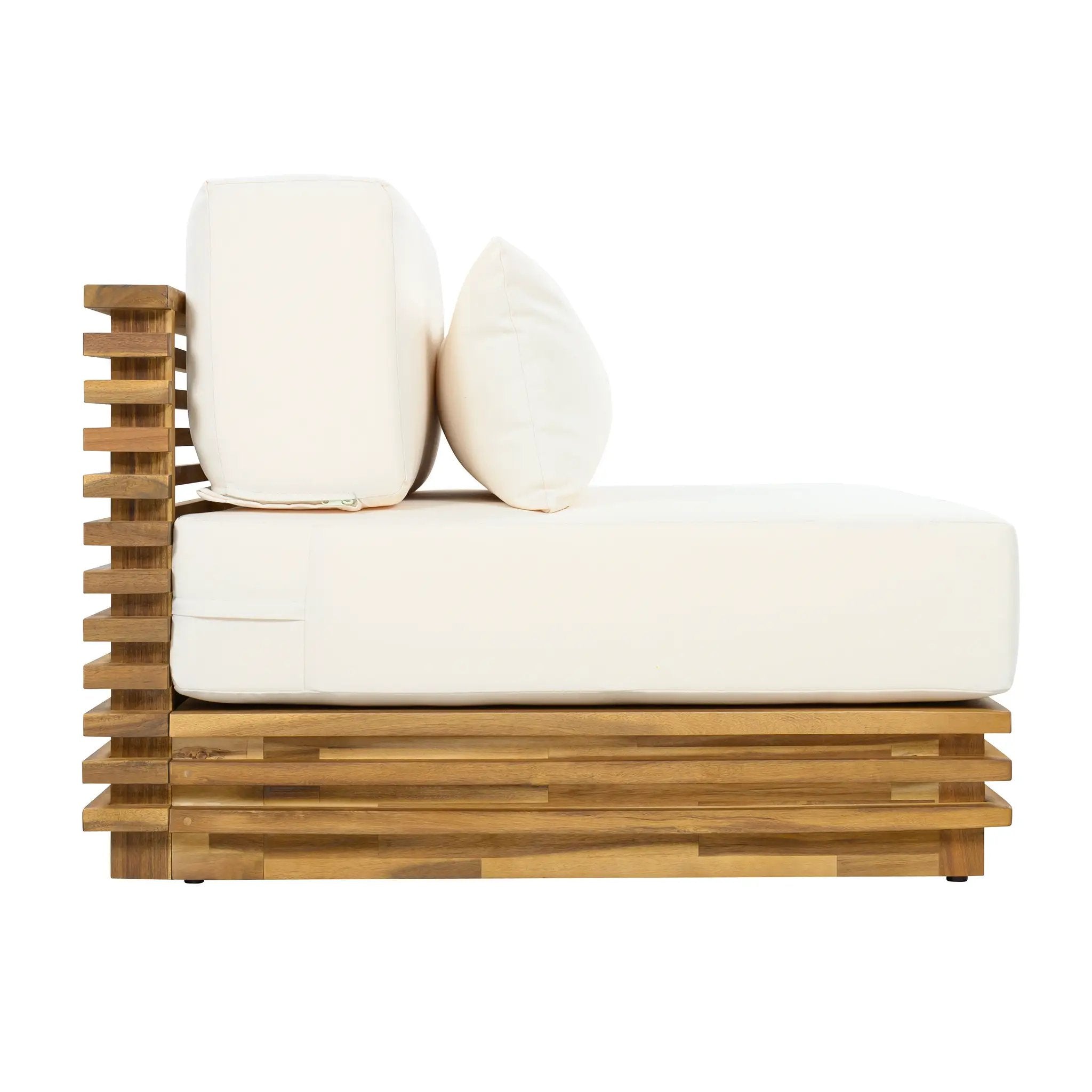 Oversized Outdoor 3-Piece Chat Set with Two Club Chairs and Side Table by HouseOfZazla