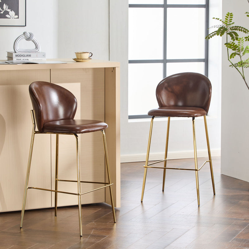 Kira - Upholstered Bar Stool (Set of 2) by HouseOfZazla